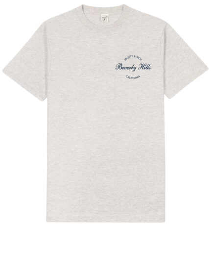 SPORTY & RICH T-Shirts HEATHER GRAY Femme To11976257Gy03