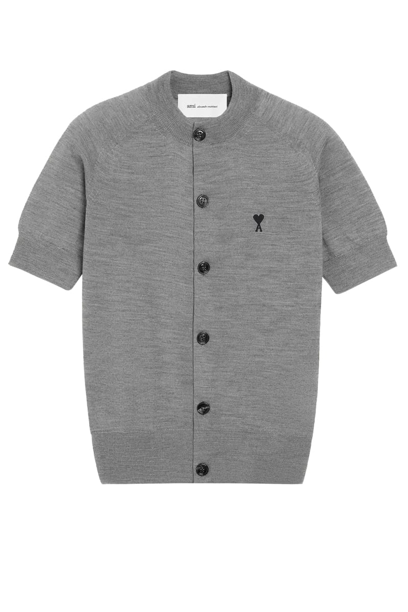 AMI Polos A336 HEATHER AS Hpl457.Kn0197