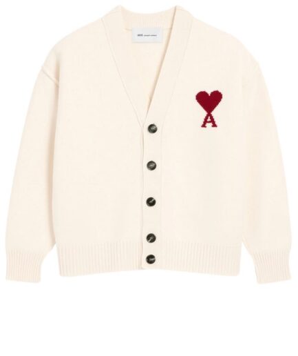 AMI Gilets 154 OFF-WHITE/R Ukc367.018