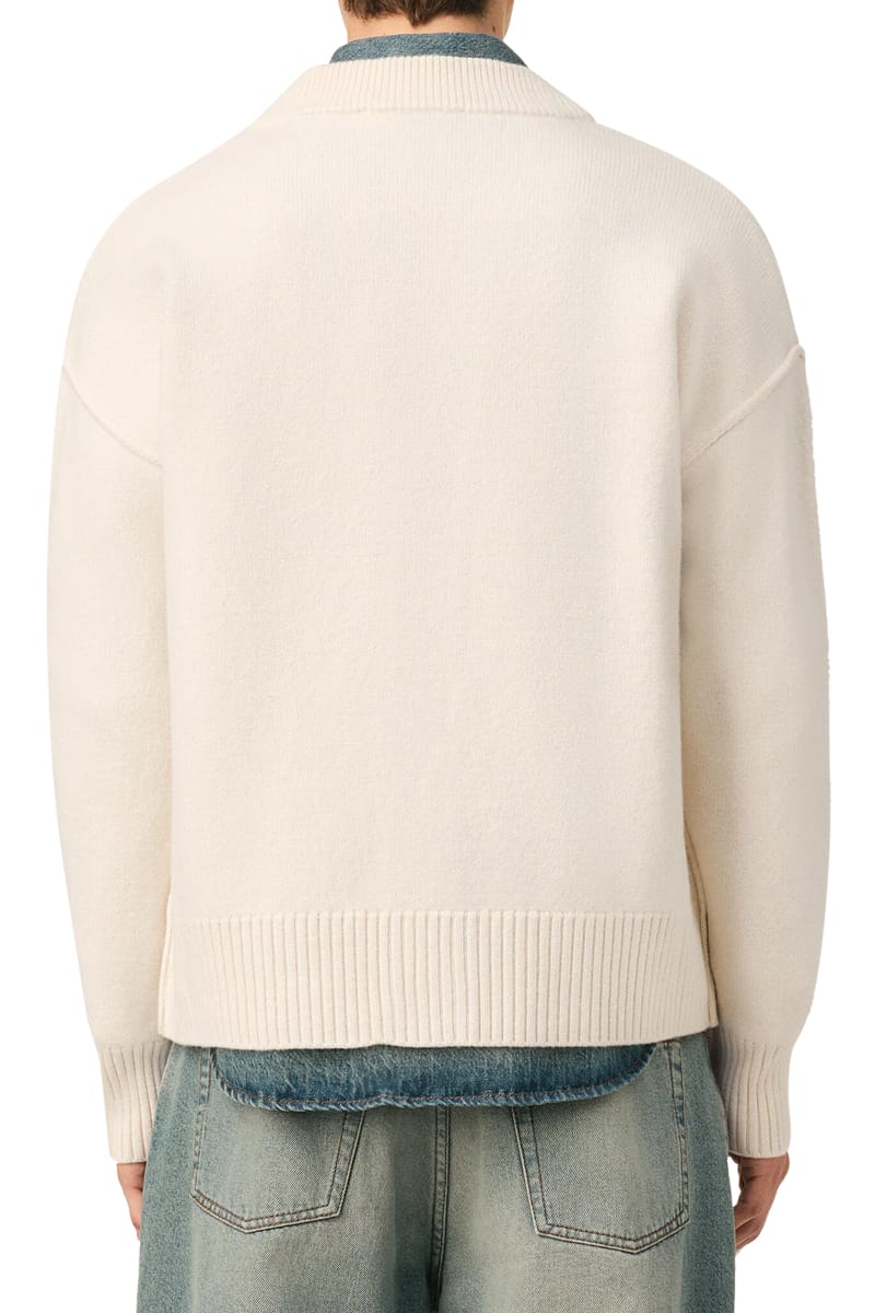 AMI Gilets 154 OFF-WHITE/R Ukc367.018 – Image 2