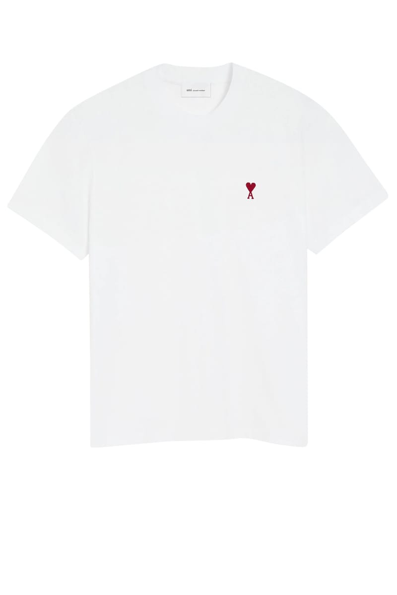 AMI T-Shirts 100 WHITE Bfuts035.724