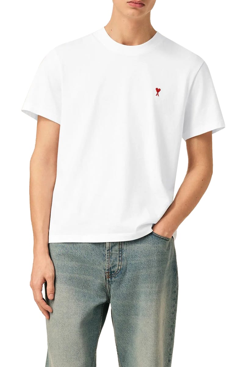 AMI T-Shirts 100 WHITE Bfuts035.724 – Image 3