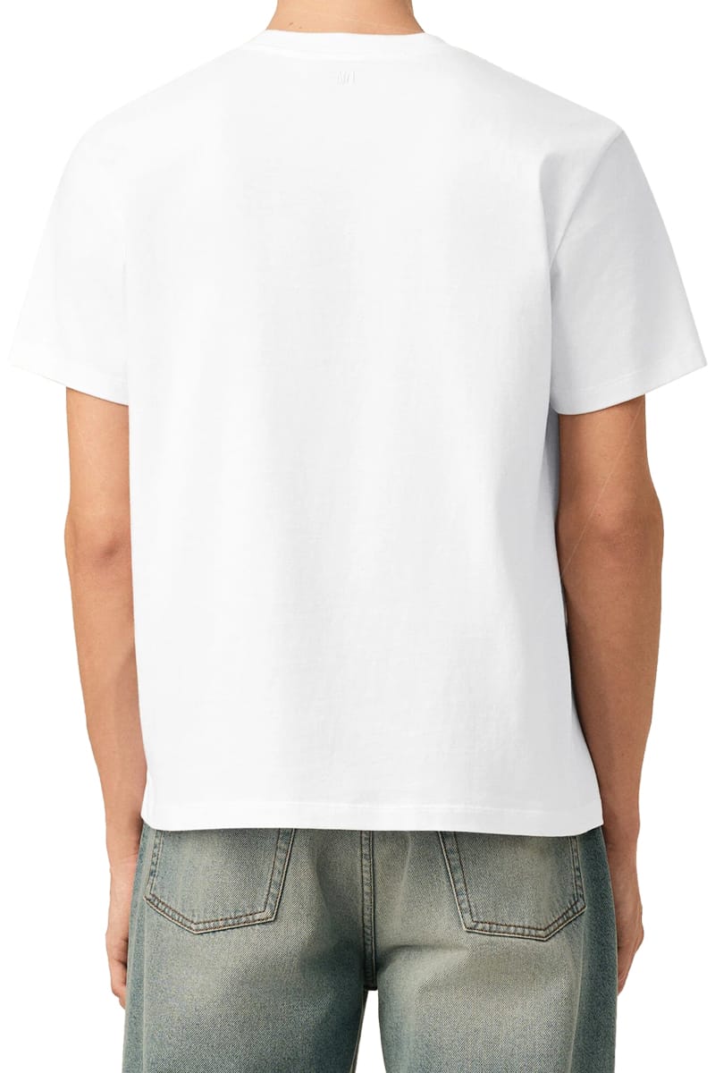 AMI T-Shirts 100 WHITE Bfuts035.724 – Image 2