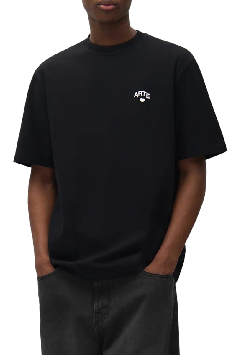 ARTE T-Shirts 1 BLACK Aw26-116T – Image 3