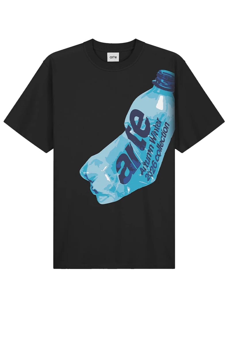ARTE T-Shirts 1 BLACK Aw26-185T