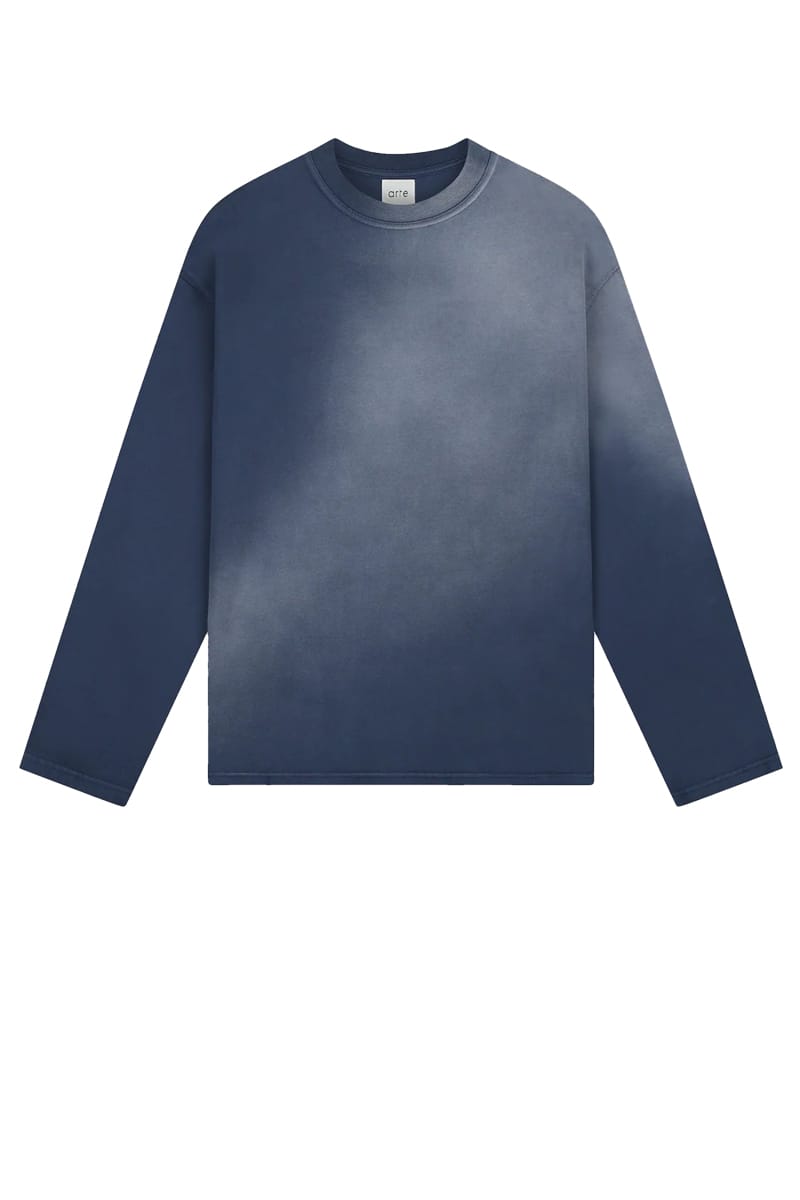 ARTE T-Shirts 450 NAVY Aw26-125Ls