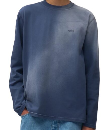 ARTE T-Shirts 450 NAVY Aw26-125Ls