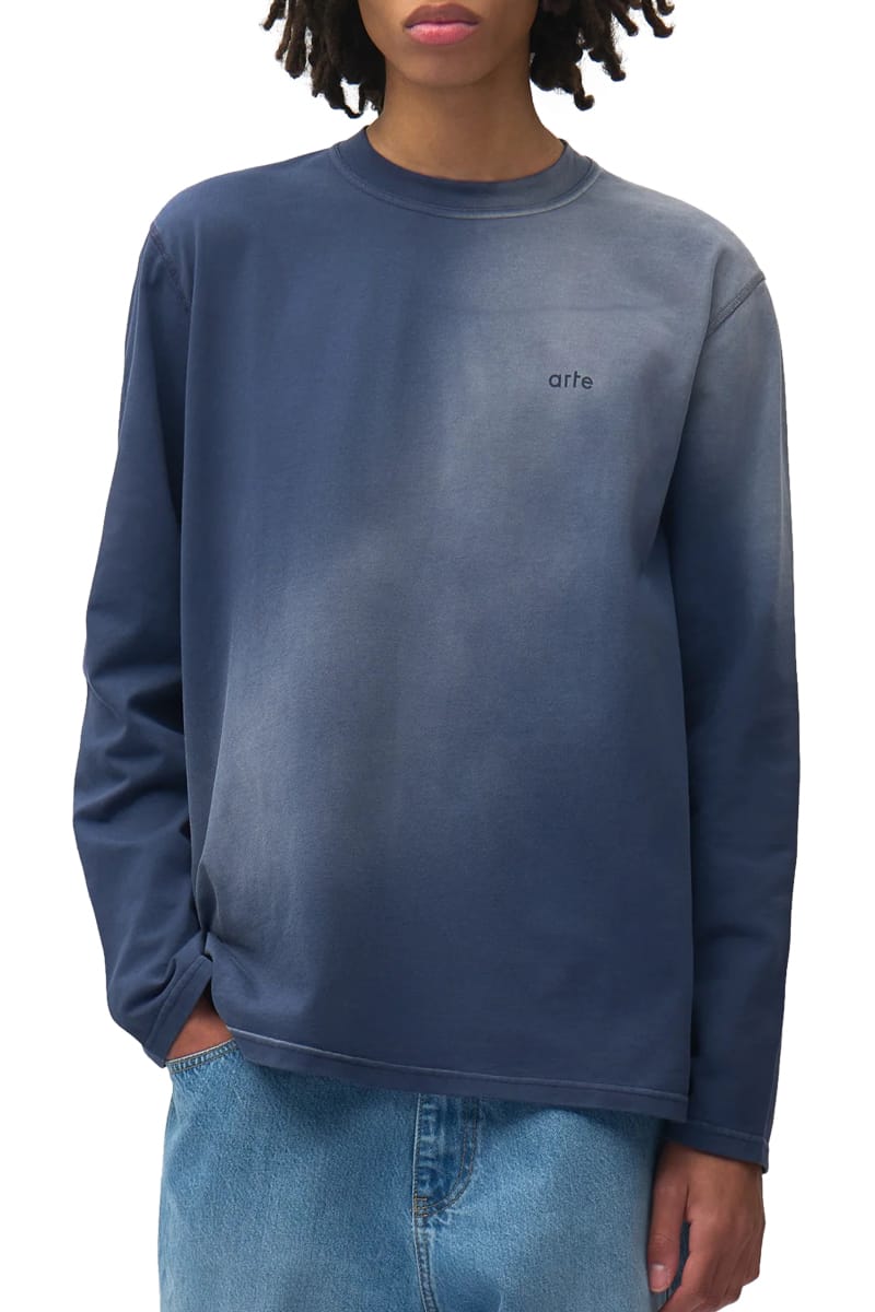 ARTE T-Shirts 450 NAVY Aw26-125Ls – Image 3