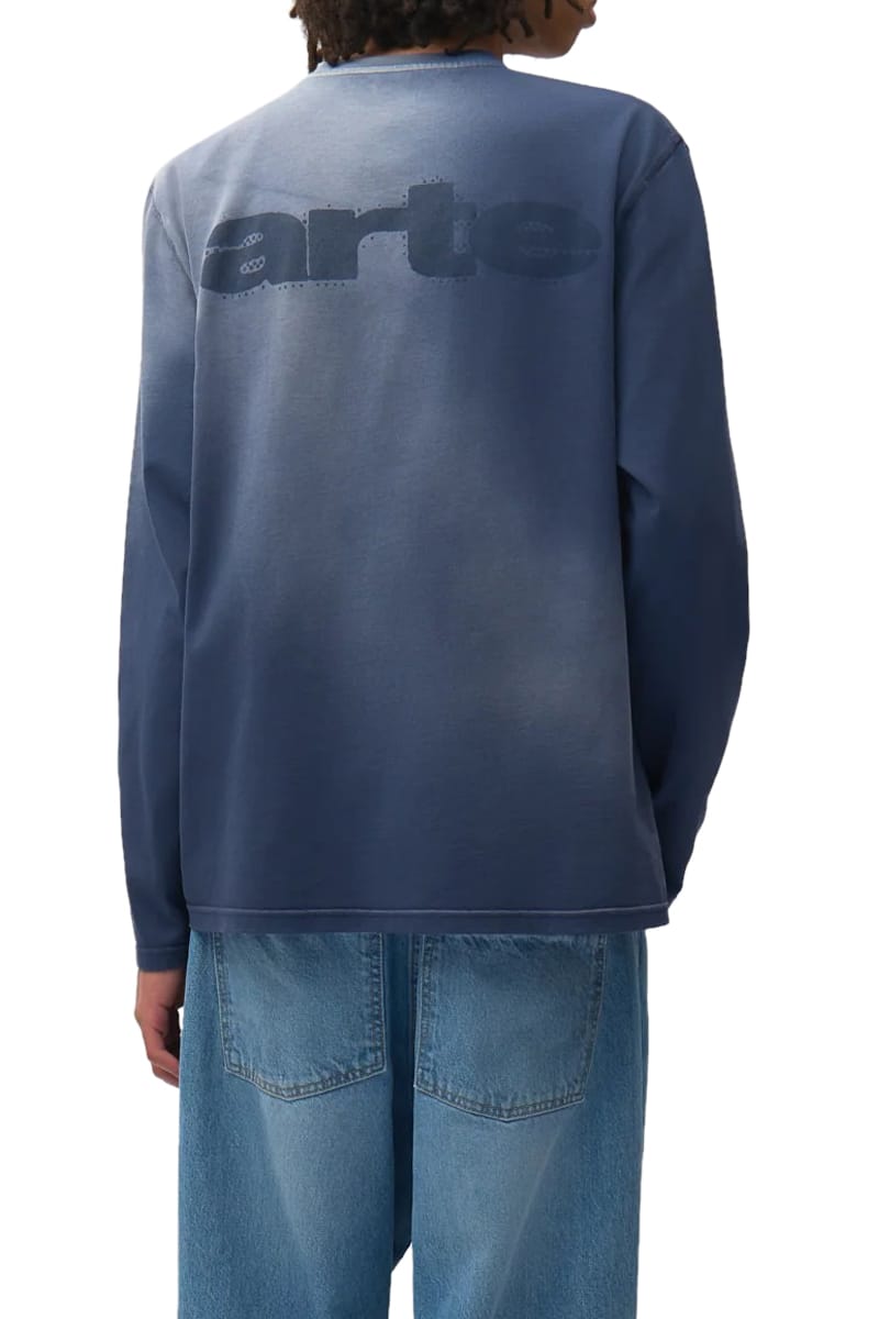 ARTE T-Shirts 450 NAVY Aw26-125Ls – Image 2