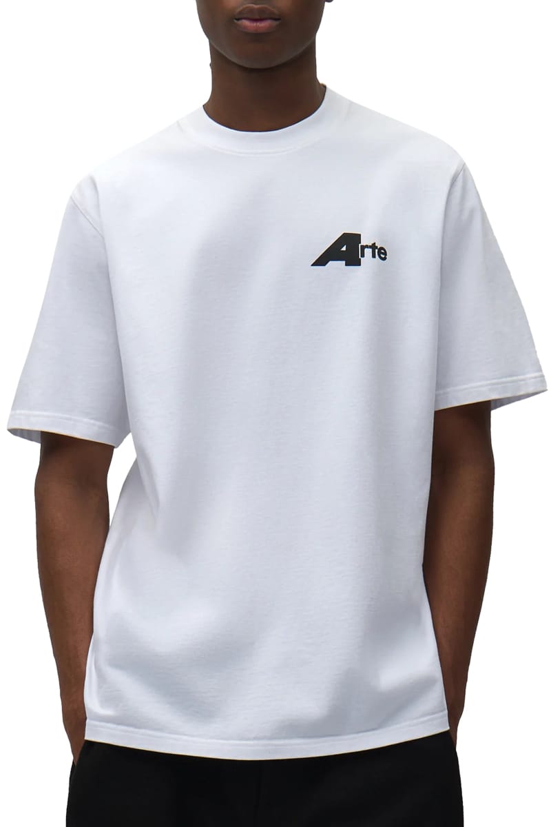 ARTE T-Shirts 100 WHITE Aw26-141T – Image 3