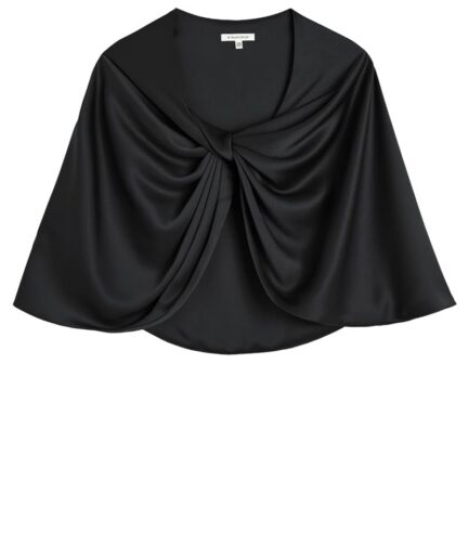 BY MALENE BIRGER Echarpe 050 BLACK Pinlos 103994