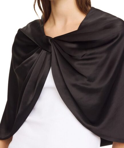 BY MALENE BIRGER Echarpe 050 BLACK Pinlos 103994