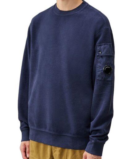 CP COMPANY Sweats 880 PEACOAT Homme 21Cmss192A-006614G