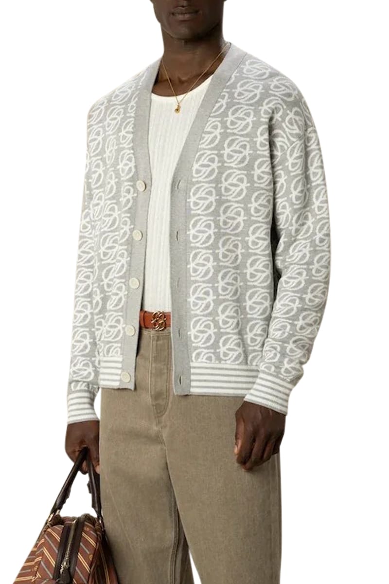 DRÔLE DE MONSIEUR Pulls GREY Homme L-Ca180-Vi040 – Image 2