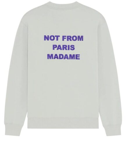 DRÔLE DE MONSIEUR Sweats GREY Homme M-Sw149-Co127