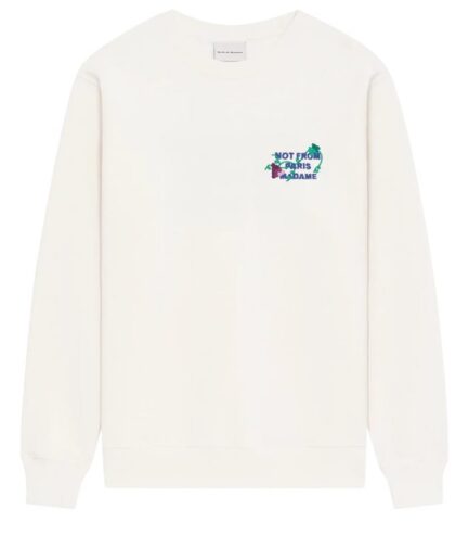 DRÔLE DE MONSIEUR Sweats OFF WHITE Homme L-Sw209-Co127