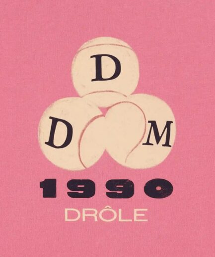 DRÔLE DE MONSIEUR T-Shirts BLUSH PINK Homme L-Ts328-Co248