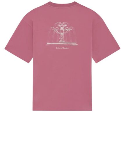 DRÔLE DE MONSIEUR T-Shirts DARK PINK Homme M-Ts344-Co002