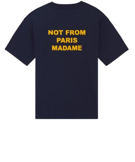 DRÔLE DE MONSIEUR T-Shirts NAVY Homme M-Ts203-Co002
