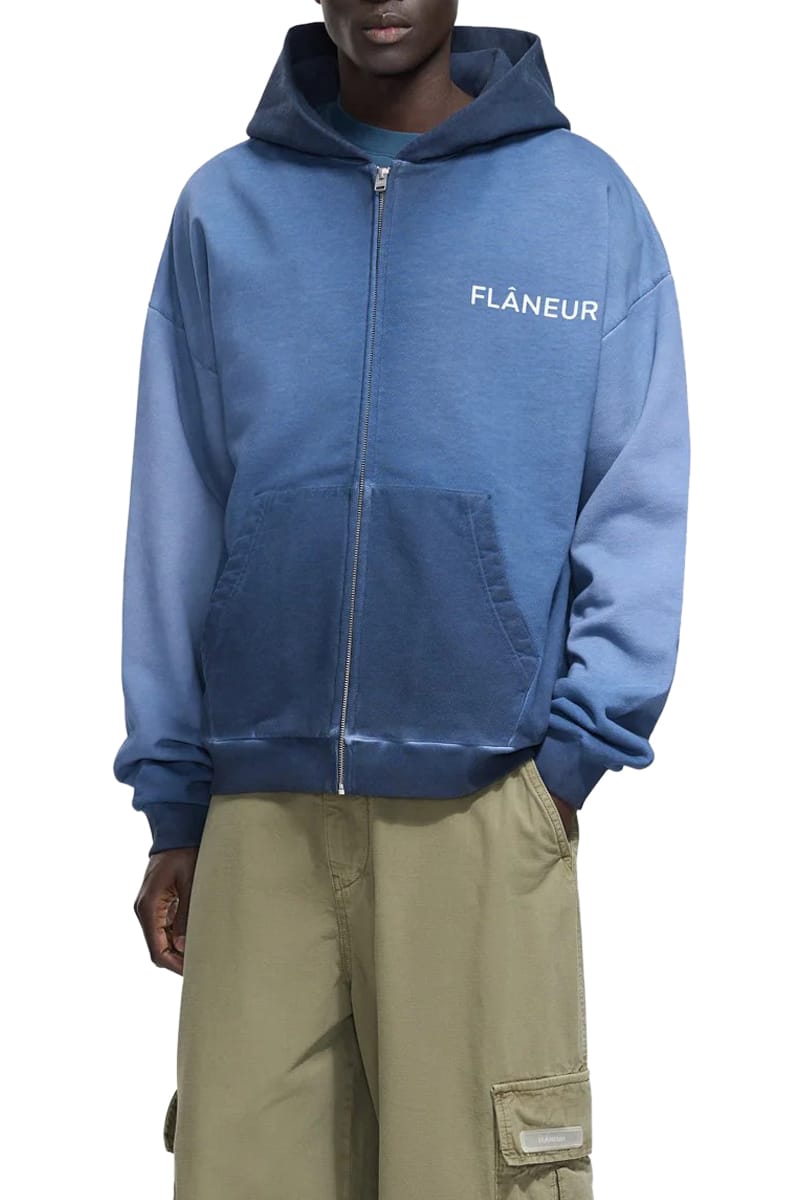 FLANEUR Vestes 788 NAVY Fzip220 – Image 3