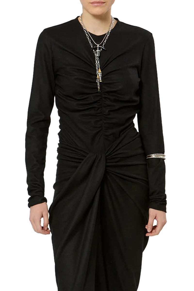 ISABEL MARANT Jupes 01BK BLACK Jeldia Ju0018Fb-D3K05E – Image 2