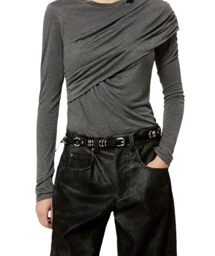 ISABEL MARANT Pantalons 01BK BLACK Belky Pa0780Fa-D3B01E