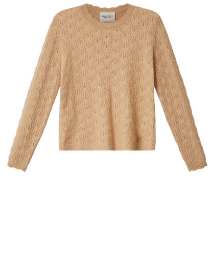 ISABEL MARANT Pulls 50CM CAMEL Nathalie Pu0942Fa-A1L68E