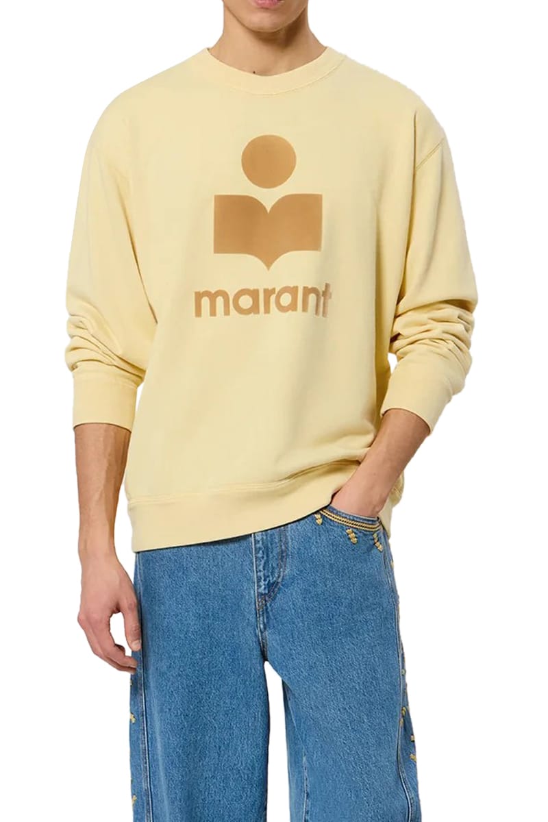 ISABEL MARANT Sweats LWBE LIGHT YELL Mikoy Sw0029Ha-D1M07H – Image 3