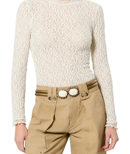 ISABEL MARANT Tops 20WH WHITE Brany Ht0926Fa-D3J17I