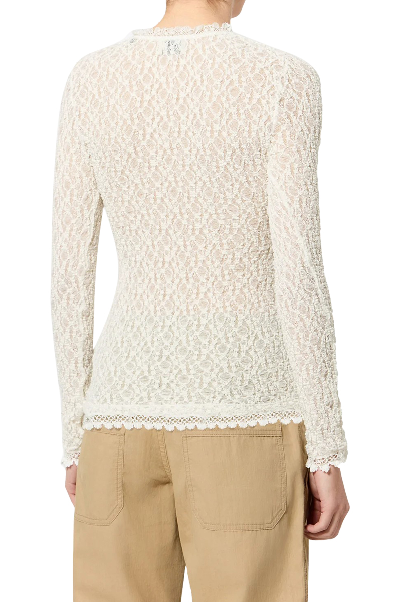 ISABEL MARANT Tops 20WH WHITE Brany Ht0926Fa-D3J17I – Image 3