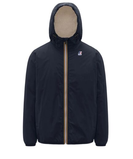 K-WAY Vestes K89 BLUE DEPTH Le Vrai 4.0 Albine Orsetto K2133Fw