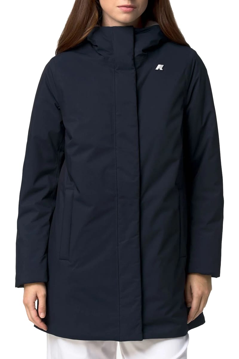 K-WAY Vestes DCA BLUE D-GREY Sophie K8144Cw – Image 3