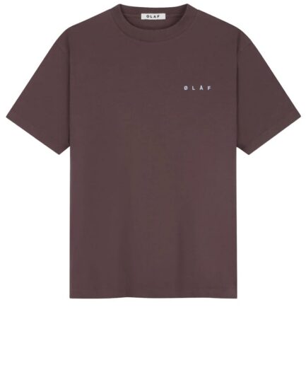 OLAF T-Shirts CHOCOLATE PLUM  M260100