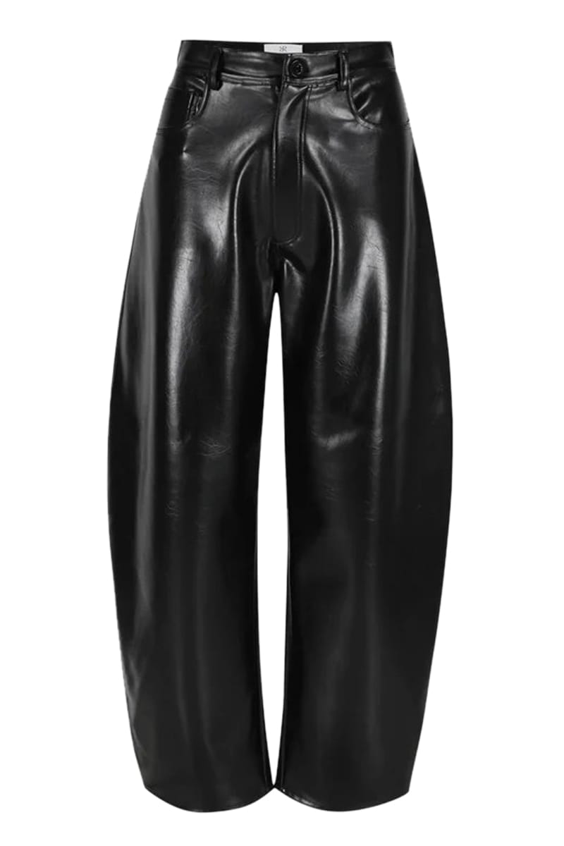 RHUNE Pantalons BLACK Grace Leather Rh3010