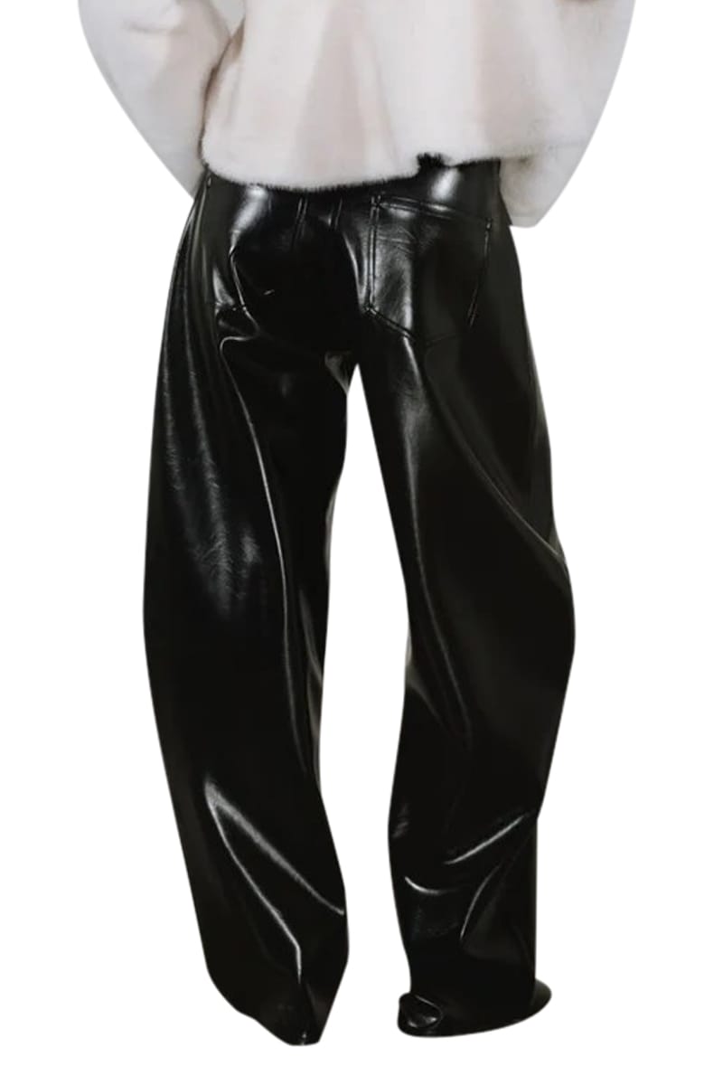 RHUNE Pantalons BLACK Grace Leather Rh3010 – Image 2