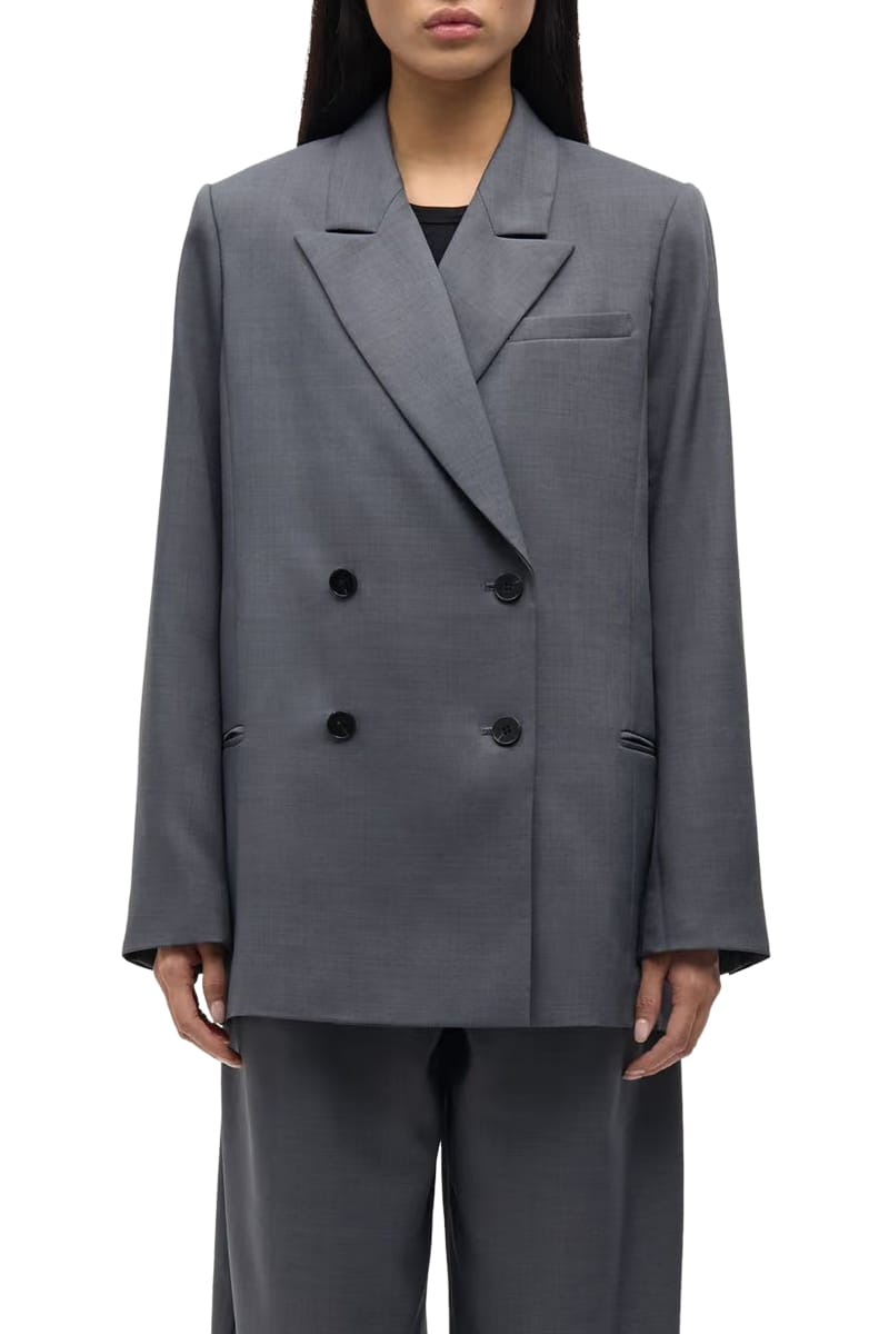 SAMSOE Blazers DARK GREY MEL F26300060 – Image 3