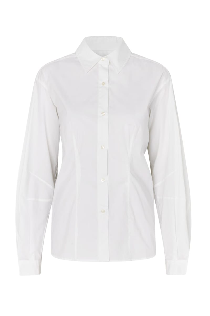 SAMSOE Chemises WHITE F26300161