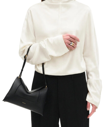 WANDLER Sacs 3283 BLACK CRUS Penelope Slouch 148