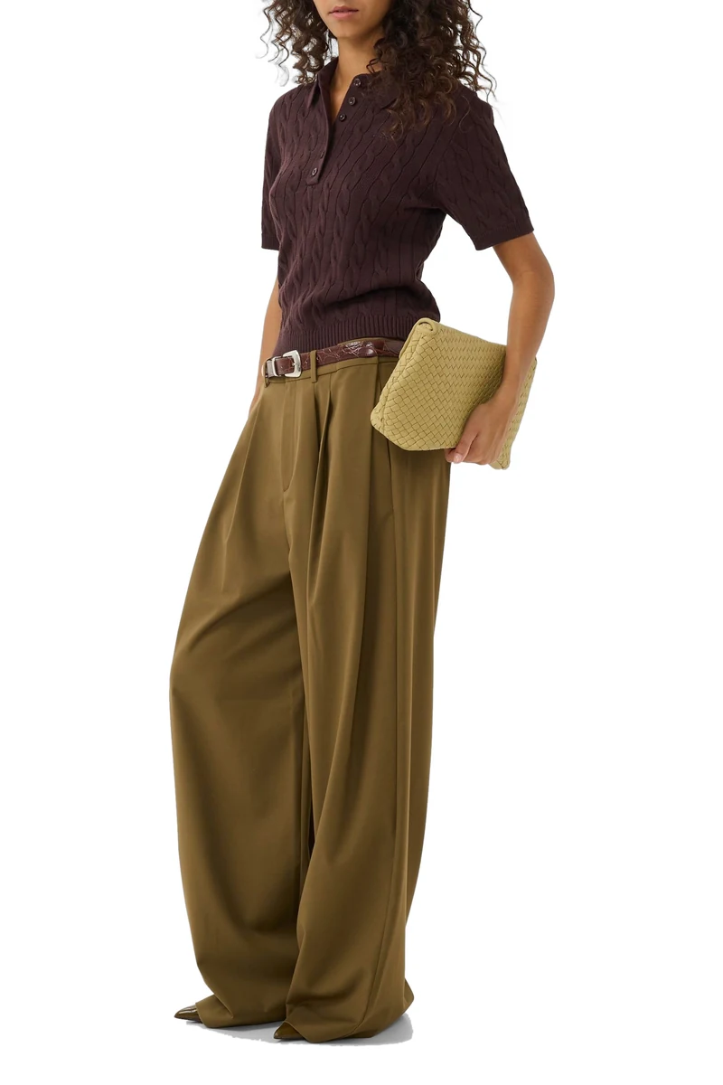 GESTUZ Pantalons 190622 MILITARY Olivia 10911306 – Image 4