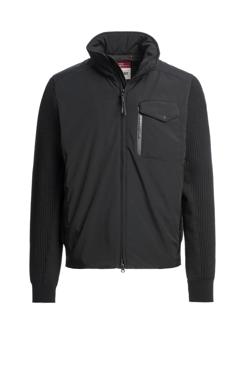 PARAJUMPERS Vestes 0541 BLACK Steel River 26W-Pmhykt04 P46