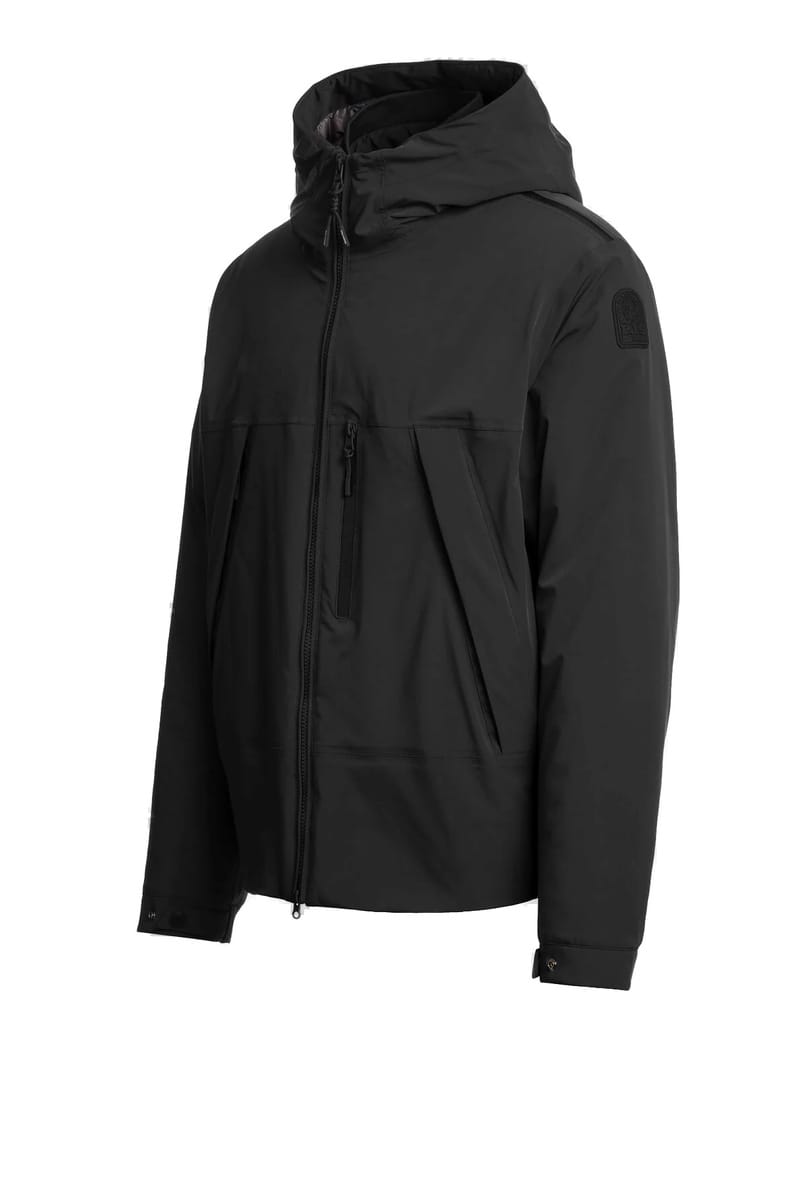 PARAJUMPERS Vestes 0541 BLACK Nivek 2.0 26W-Pmjkbc02 P43 – Image 2