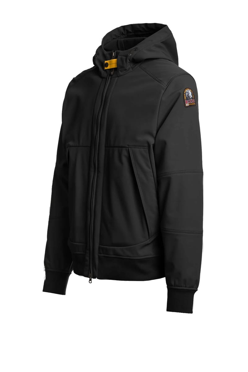 PARAJUMPERS Vestes 0541 BLACK Abner 26W-Pmjkee01 P12 – Image 2