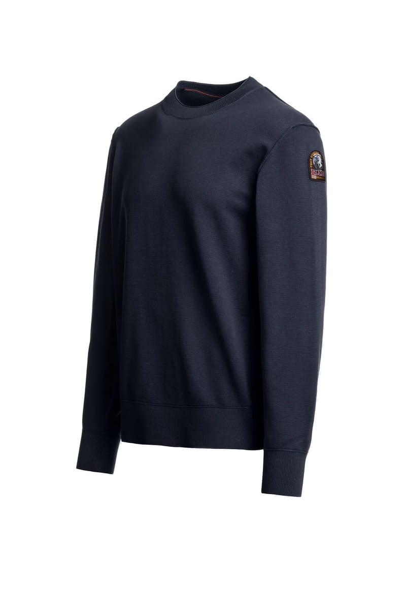 PARAJUMPERS Sweats 0316 BLUE NAVY Basic Braw 26W-Pmknkc04 P14 – Image 2
