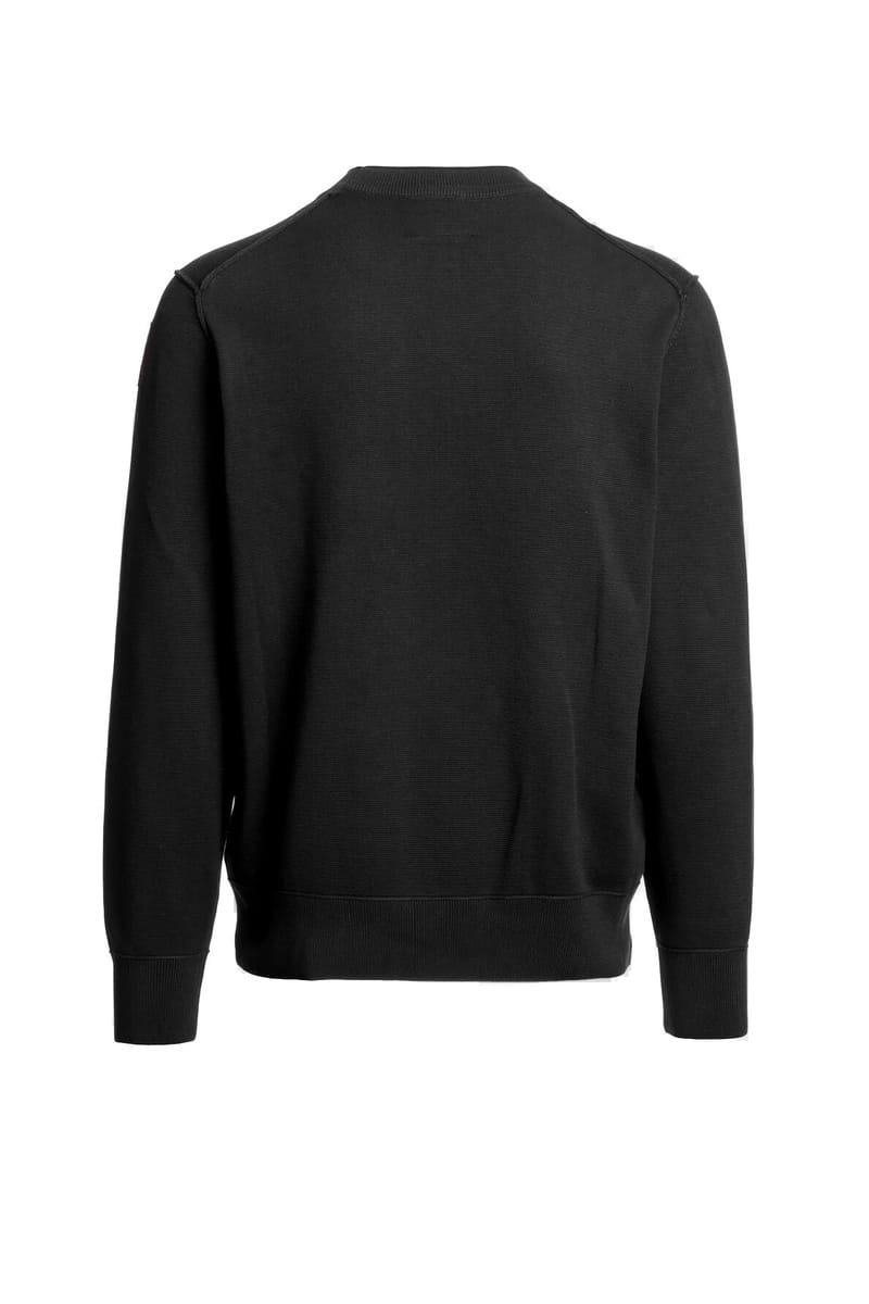 PARAJUMPERS Sweats 0541 BLACK Basic Braw 26W-Pmknkc04 P14 – Image 3