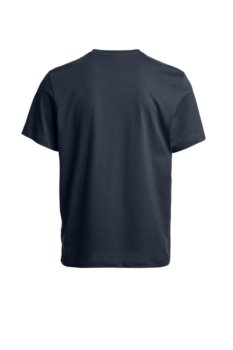 PARAJUMPERS T-Shirts 0316 BLUE NAVY Patch Tee 26W-Pmtser01 P17 – Image 3
