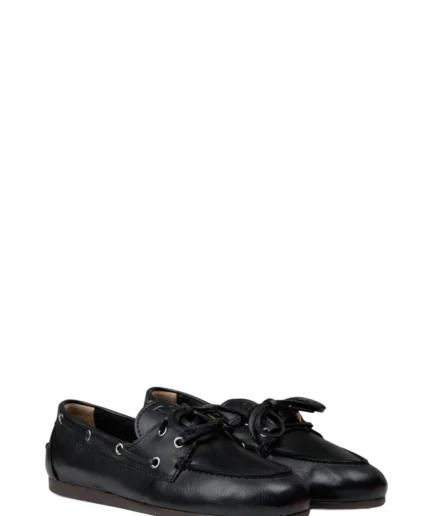 POSA Chaussures BLACK Boat Loafer Pw267