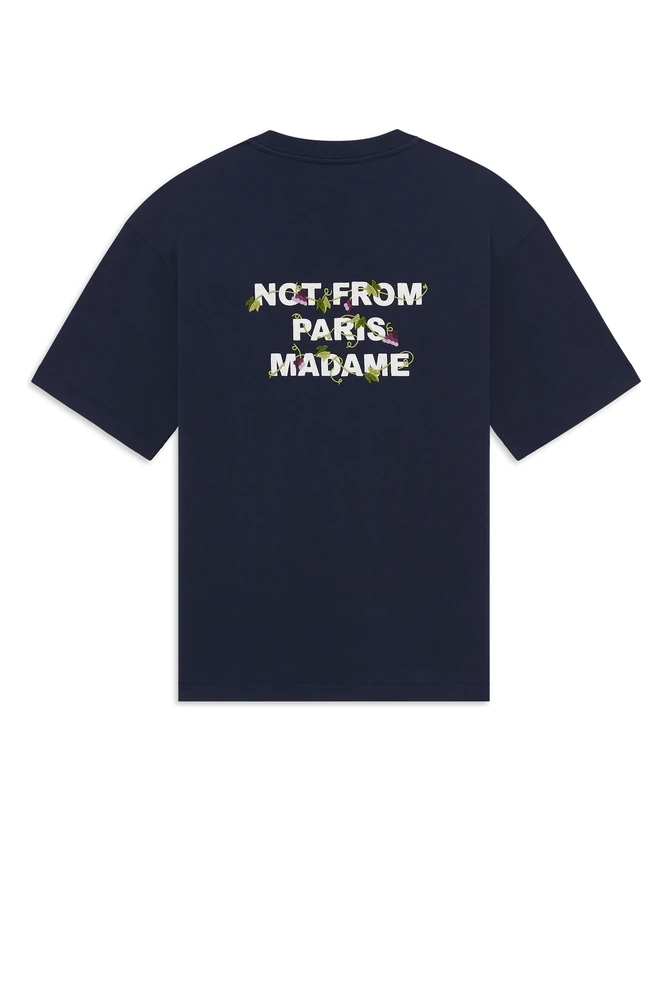DRÔLE DE MONSIEUR T-Shirts NAVY Homme L-Ts327-Co248 – Image 2
