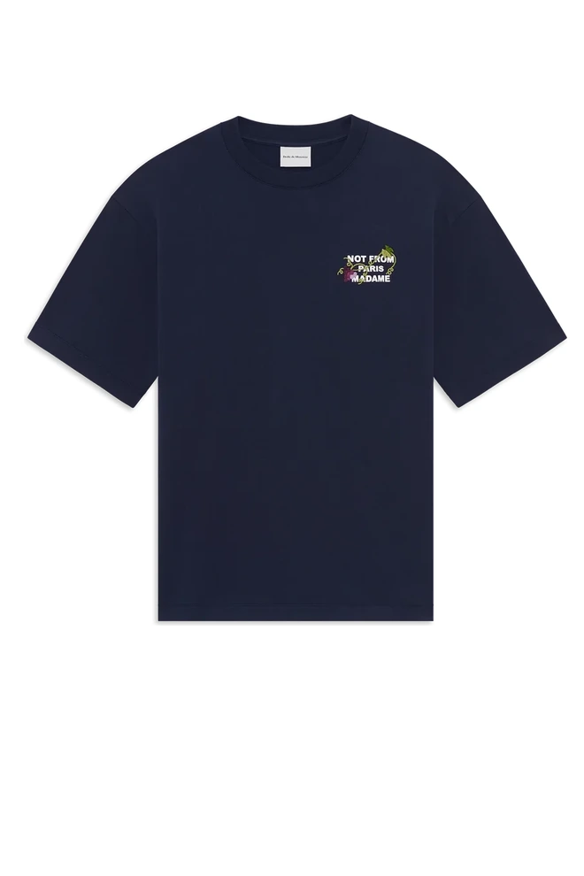 DRÔLE DE MONSIEUR T-Shirts NAVY Homme L-Ts327-Co248