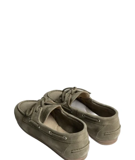 POSA Chaussures 801 KHAKI Boat Loafer Brushed Pw27